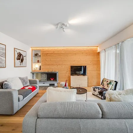 In The Heart Of Crans, Fireplace And Parking *