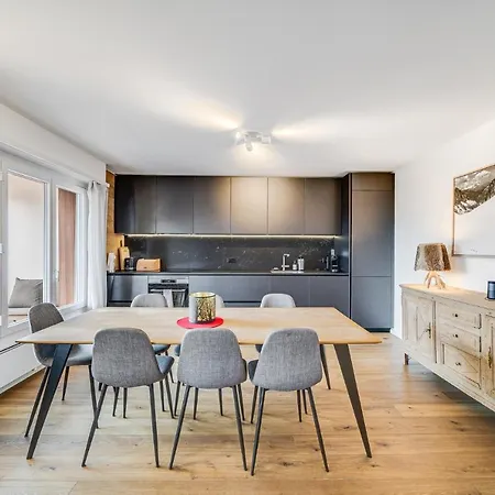 In The Heart Of Crans, Fireplace And Parking Lägenhet *