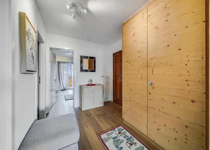 In The Heart Of Crans, Fireplace And Parking شقة