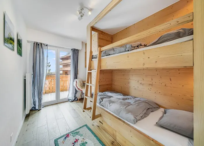 In The Heart Of Crans, Fireplace And Parking شقة *